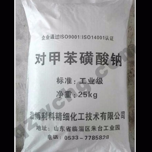 對甲苯磺酸鈉，C7H7NaO3S